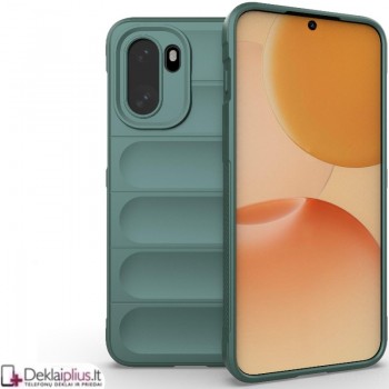 Magic Shield guminis dėklas - žalias (Oneplus 15R)